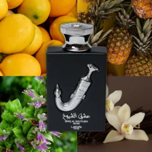 Ishq Al Shuyukh Silver Lattafa Eau de Parfum Árabe